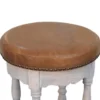 Artisan Furniture Massief Mangohouten Rustic Charm kruk