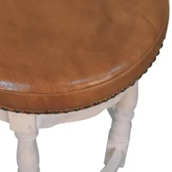 Artisan Furniture Massief Mangohouten Rustic Charm kruk