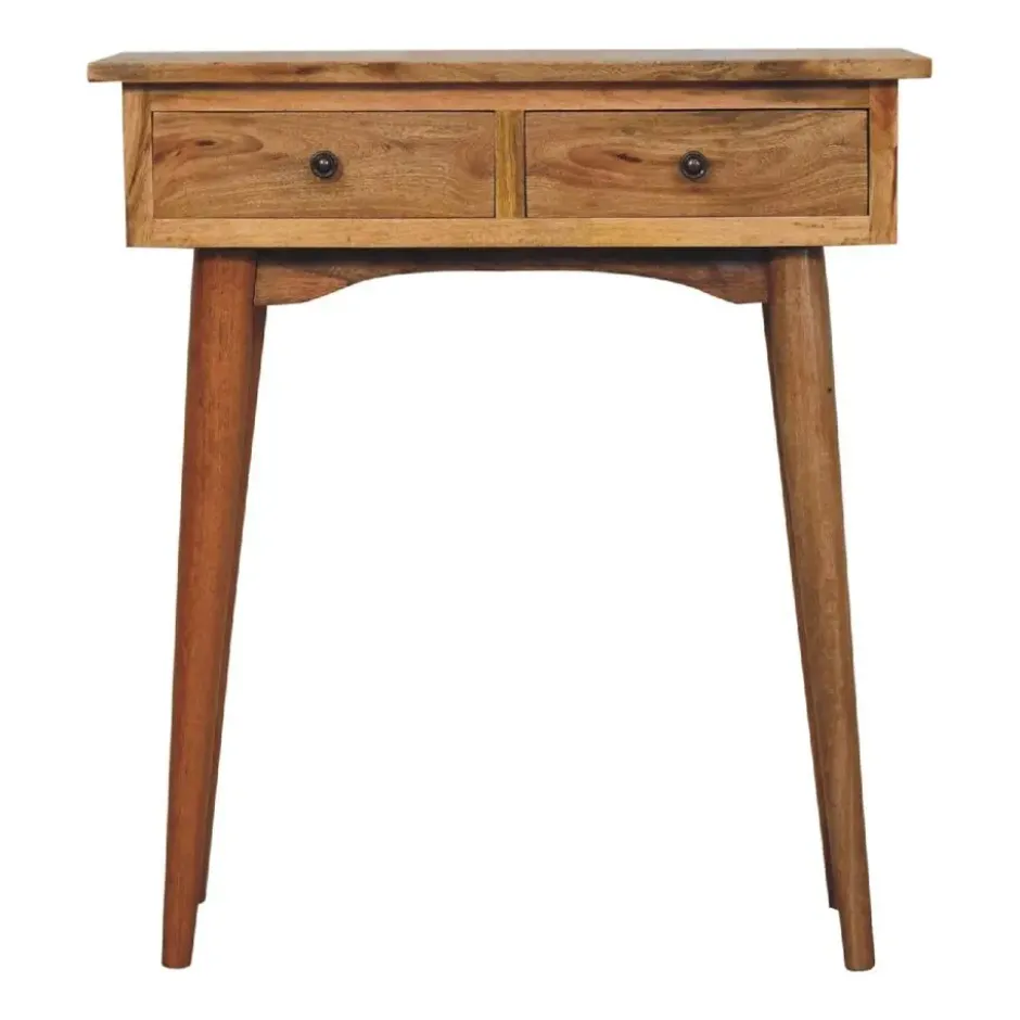 Artisan Furniture Solid hout Eikenlook Sidetable Tafel