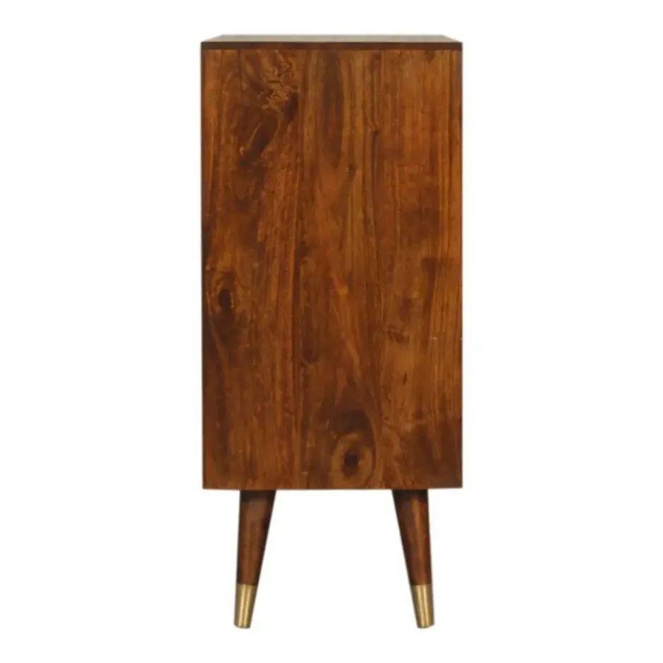 Artisan Furniture Solid hout Manila Gouden Wandkast