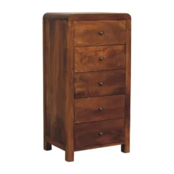 Artisan Furniture Solid hout Aspen Hoge Ladekast
