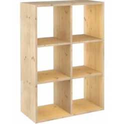 Astigarraga Dinamic Vakkenkast open - 6 vakken - PEFC grenen - 105x71cm