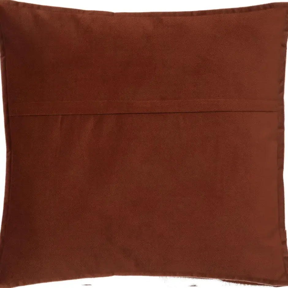Atmosphera Bank/sierkussens Sophia - 52 x 52 cm - Terracotta
