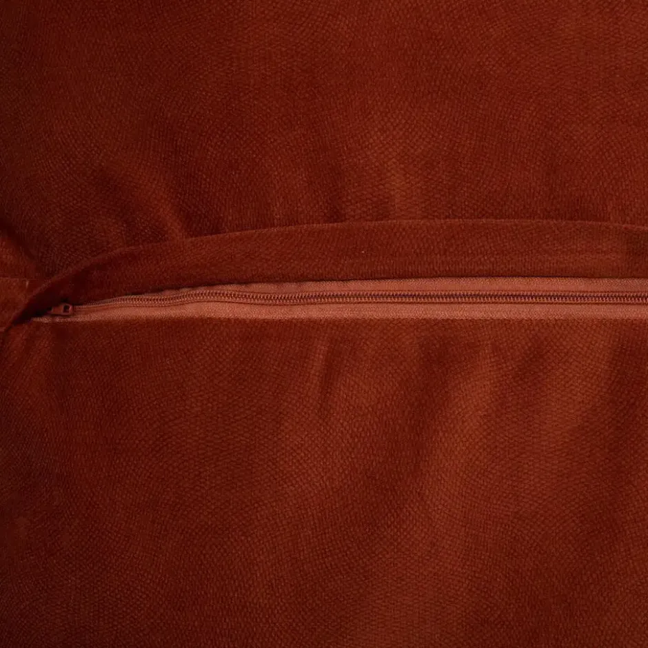 Atmosphera Bank/sierkussens Sophia - 52 x 52 cm - Terracotta