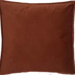 Atmosphera Bank/sierkussens Sophia - 52 x 52 cm - Terracotta