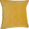 Atmosphera Bank/sierkussens Sophia - 45 x 45 cm - okergeel