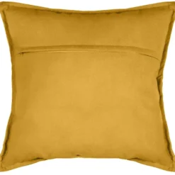 Atmosphera Bank/sierkussens Sophia - 45 x 45 cm - okergeel