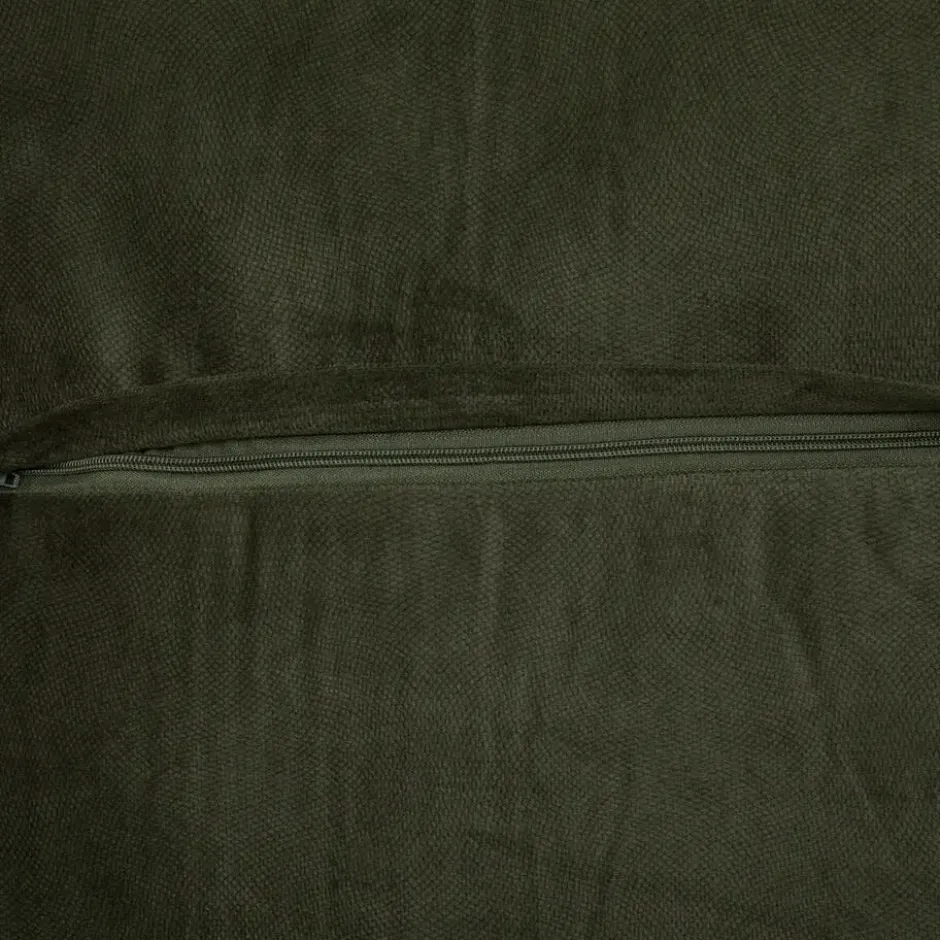 Atmosphera Bank/sierkussens Sophia - 52 x 52 cm - Olijfgroen
