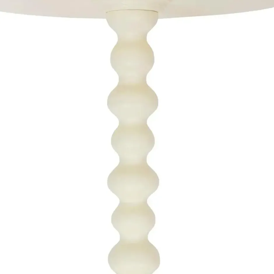 Atmosphera Bijzettafel/salontafel Alexa - ivoor - MDF hout - rond