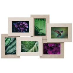 Atmosphera Collage fotolijst voor 6x foto- hout - beige