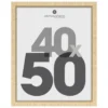 Atmosphera Fotolijstje - foto 40 x 50 cm - beige - mdf/glas
