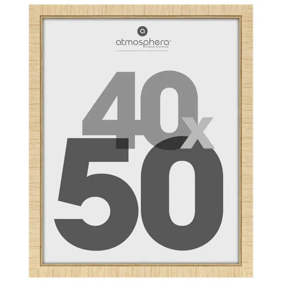 Atmosphera Fotolijstje - foto 40 x 50 cm - beige - mdf/glas