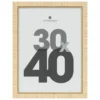 Atmosphera Fotolijstje - foto 30 x 40 cm - beige - mdf/glas