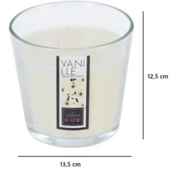 Atmosphera geurkaars - vanille geur - 40 branduren - in glas