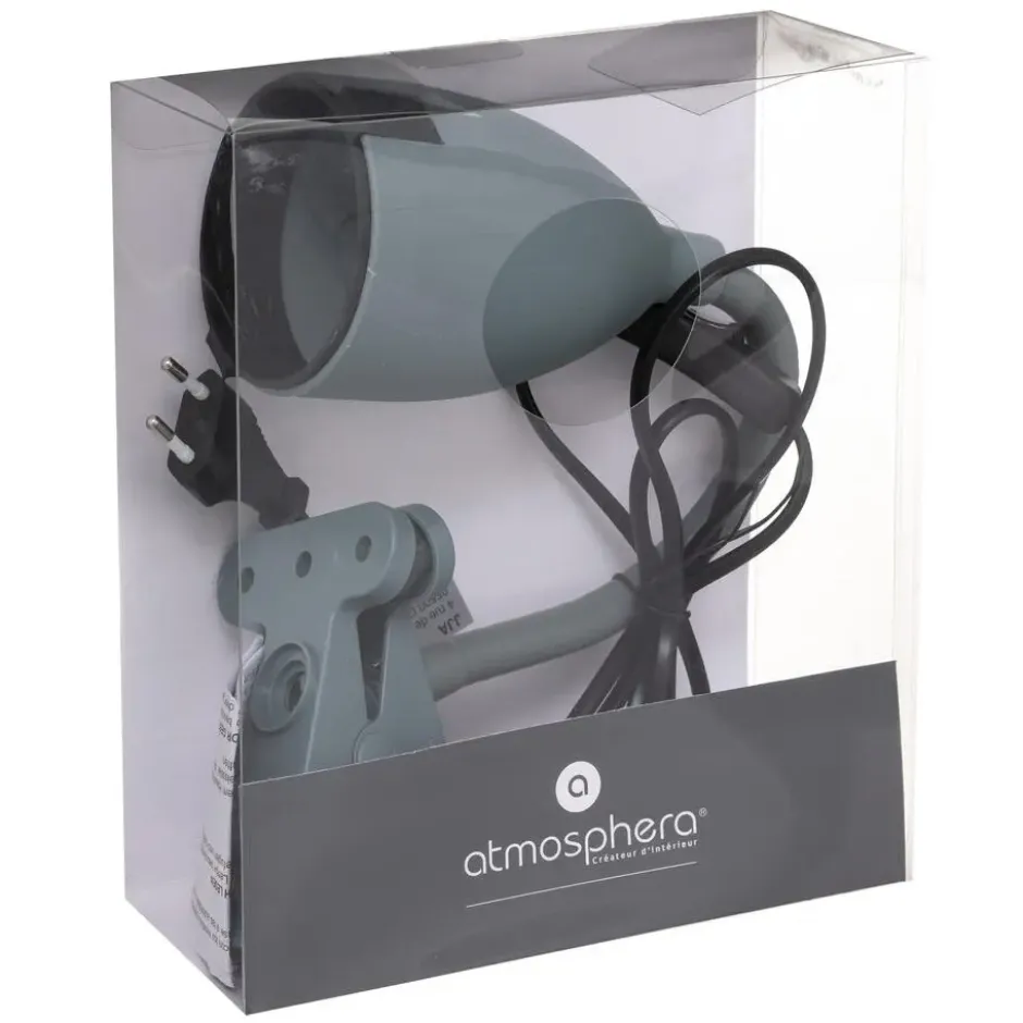 Atmosphera Klem bureaulampje - Design Light Classic - jade groen