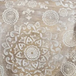 Atmosphera Olifanten dierenbeeldje - beige Mandala - 27 x 12 x 21 cm