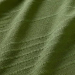 Atmosphera Plaid - donkergroen - 230 x 250 cm - katoen - franjes