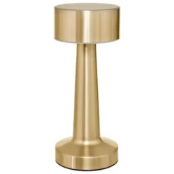 Atmosphera portable tafellamp Caracas - goud - draadloos