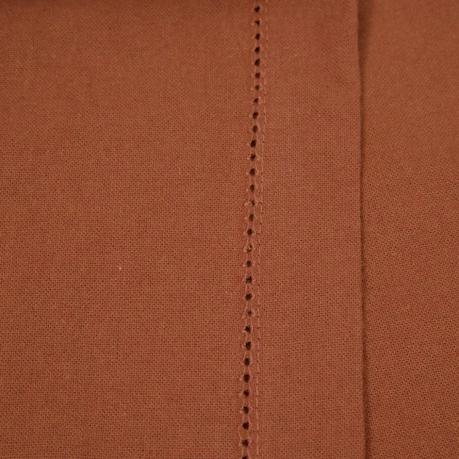 Atmosphera Tafelkleed - terracotta - katoen - 240 x 140 cm