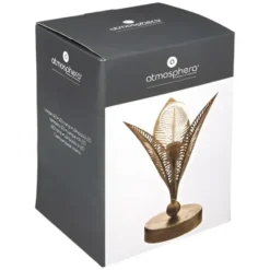 Atmosphera Tafellamp Goud - Blad - 24,5 cm - Slaap/Woonkamer