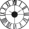 Atmosphera - Wandklok - Metaal - Zwart