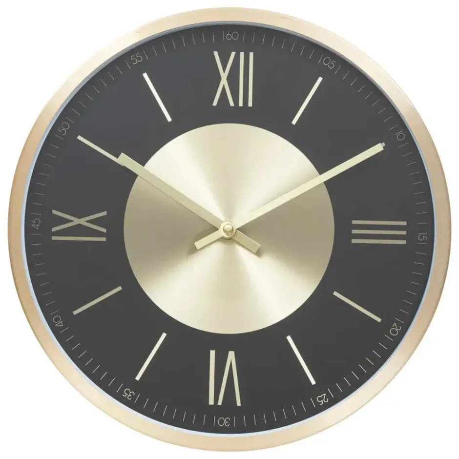 Atmosphera Wandklok Roma Infinity - Vintage Metal - 30 cm