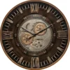 Atmosphera Wandklok Roma Uno - Vintage Metal - D59 cm - metaal