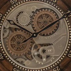 Atmosphera Wandklok Roma Uno - Vintage Metal - D59 cm - metaal