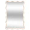Atmosphera Wandspiegel Waves - beige - 60 x 38 cm - kunststof