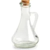 Azijn/olie fles - glas - 270 ml - met kurk