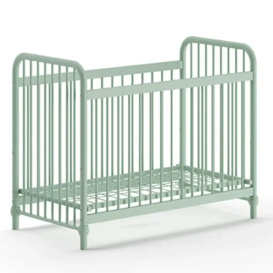 Babybed Bronxx - 60x120cm - olijfgroen