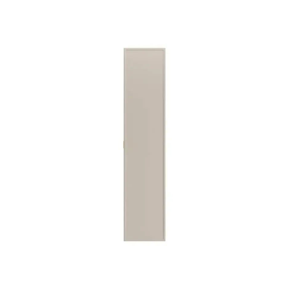 Badkamerkast ONDIL - 35 cmx27 cmx140 cm - Beige Hout paneel Hout paneel