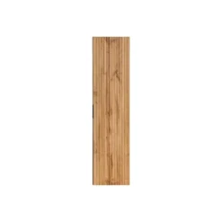 Badkamerkast ZEVARA - 35 cmx25 cmx140 cm - Natuurlijk licht Hout paneel