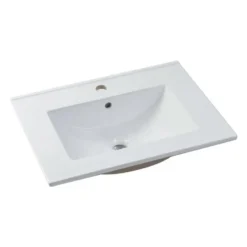 Badkamer set KAYLA - 60 cmx45 cmx47 cm - Wit Hout paneel