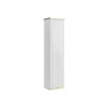 Badkamer set KELIZA - 80 cmx47 cmx54 cm - Wit Hout paneel