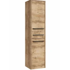 Badplaats Badkamerkast Florence 30 x 35 x 130 cm - kastanje eiken