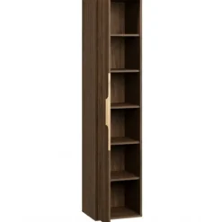 Badplaats Badkamerkast Rimini 38 x 33 x 170 cm - walnoot bruin