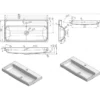 Badplaats Badkamermeubel Set Paso 80 x 40 cm - Kastanje Eiken met Donker Grijs -