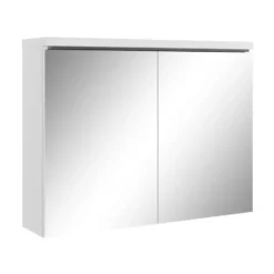 Badplaats Spiegelkast Paso LED 80 x 20 x 60 cm - wit