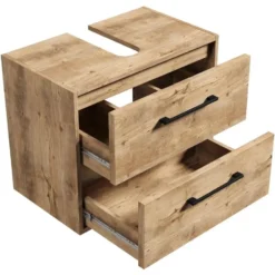 Badplaats Wastafelkast Florence 60 x 35 x 47 cm - kastanje eiken