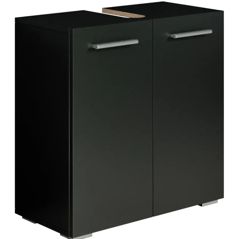 Badplaats Wastafelkast Jupiter 60 x 30 x 60 cm - mat zwart