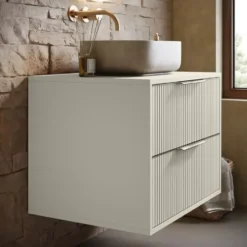 Badplaats Wastafelkast Rimini - 60 x 46 x 46 cm - beige