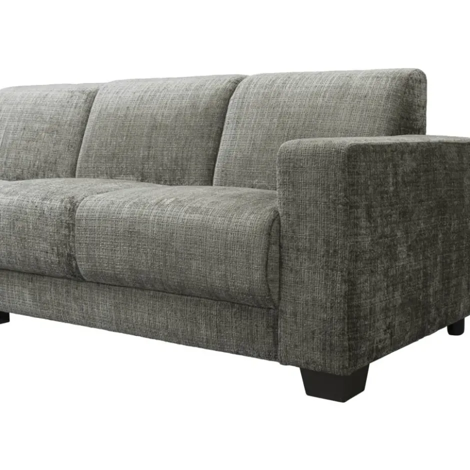 Bank Aberdeen met chaise longue links - Cremona - grijs