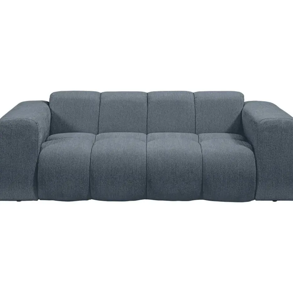 Bank Beau 2-zits - stof Raven - donkerblauw