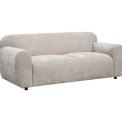 Bank Bibi 3-zits - stof Glory - beige