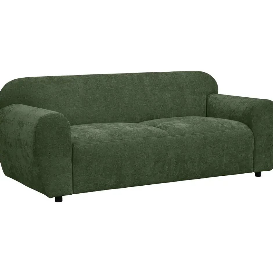 Bank Bibi 3-zits - stof Glory - groen