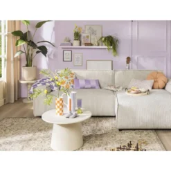 Bank Brooklyn met chaise longue rechts - Soop - crème