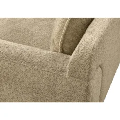 Bank Elsa met chaise longue links - stof Anthology - taupe