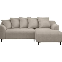 Bank Elsa met chaise longue rechts - stof Anthology - beige
