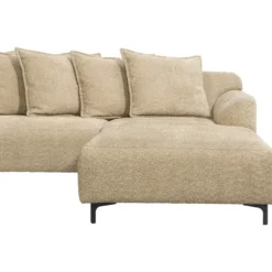 Bank Elsa met chaise longue rechts - taupe